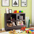 Kids Storage Unit Baby Toy Organizer Children Bookshelf Bookcase-White