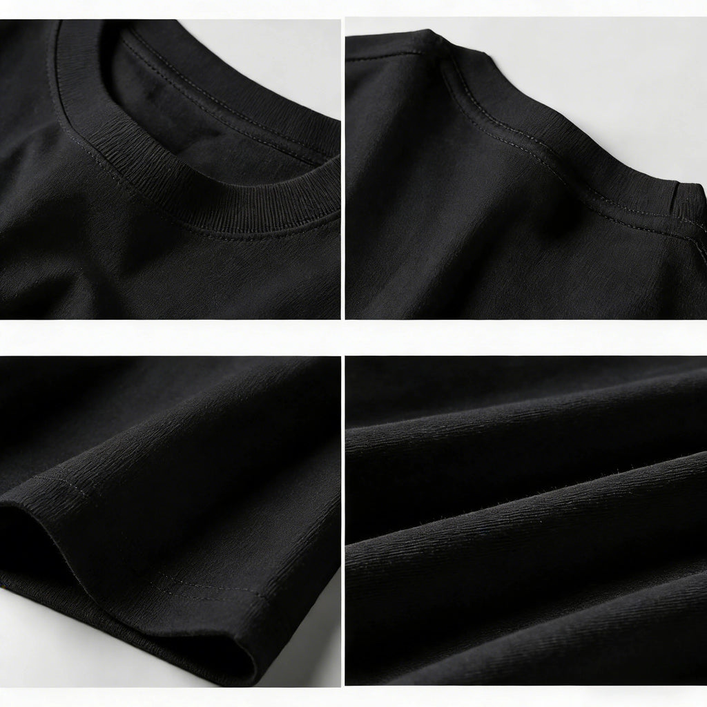 2026 Spring Bestseller Summer American  Pure Cotton T-shirt with Round Neck, High-quality Luxury, Best-selling and Trendy Style