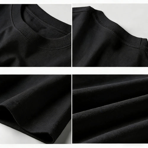 2026 Spring Bestseller Summer American  Pure Cotton T-shirt with Round Neck, High-quality Luxury, Best-selling and Trendy Style